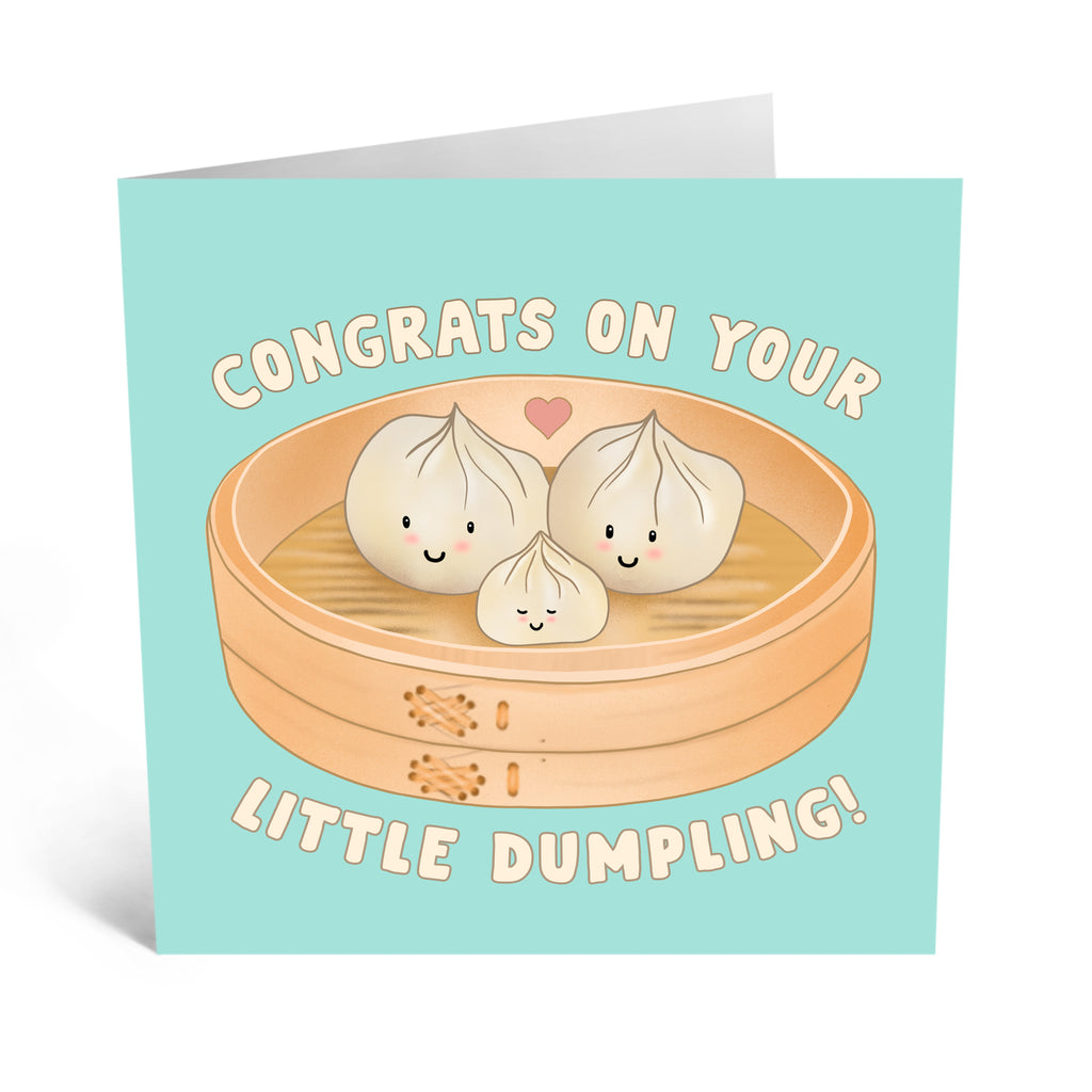 CONGRATS ON YOUR LITTLE DUMPLING
