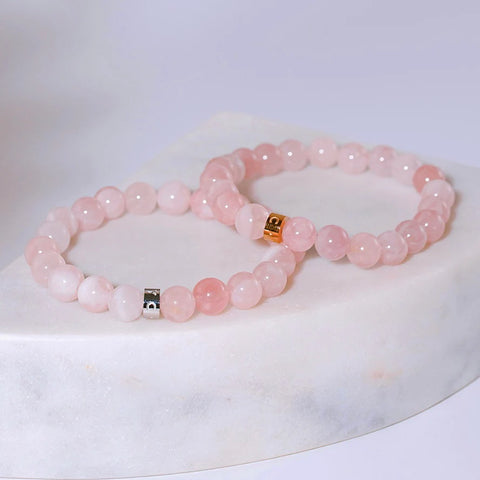 Rose Quartz Crystal Bracelet