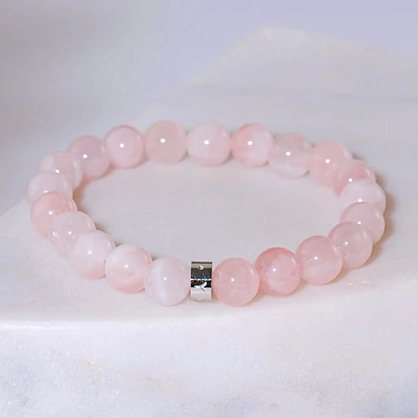 Rose Quartz Crystal Bracelet
