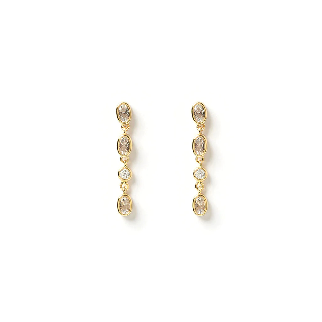 Arms of Eve Isadora Gold Earrings - Stone