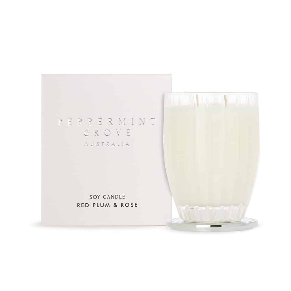 CANDLE - Red Plum & Rose