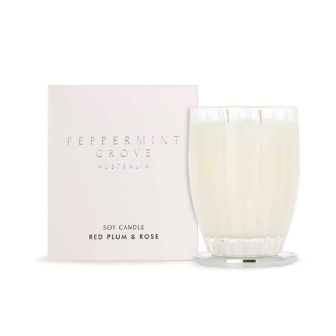 CANDLE - Red Plum & Rose