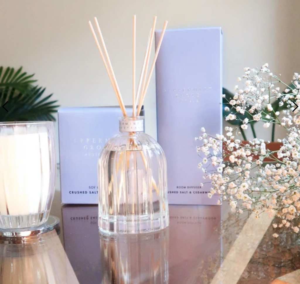 Peppermint Grove CANDLE  - Crushed Salt & Cedarwood