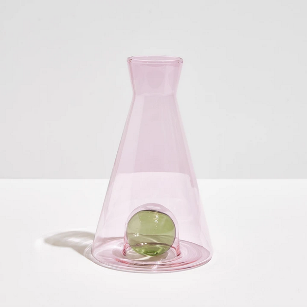 Fazeek Vice Versa Carafe - Pink + Green