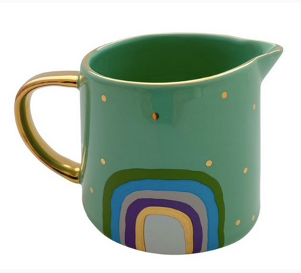 Carla Dinnage Green mini Rainbow jug