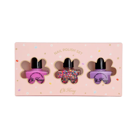 Oh Flossy PARTY Nail Polish Set (Purple)