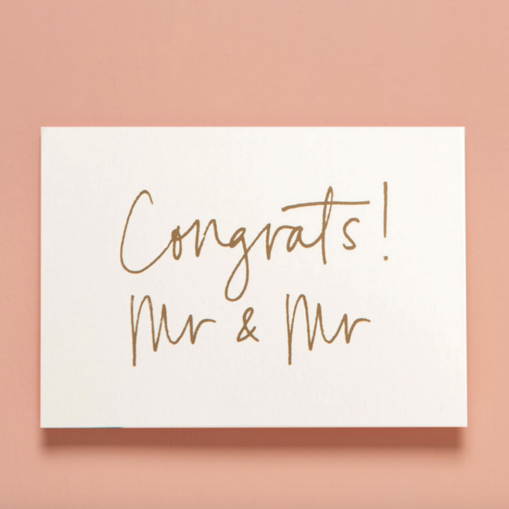 Congrats! Mr & Mr Pristine White