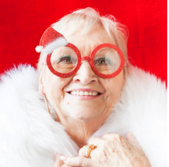 Christmas Glasses - Santa Claus