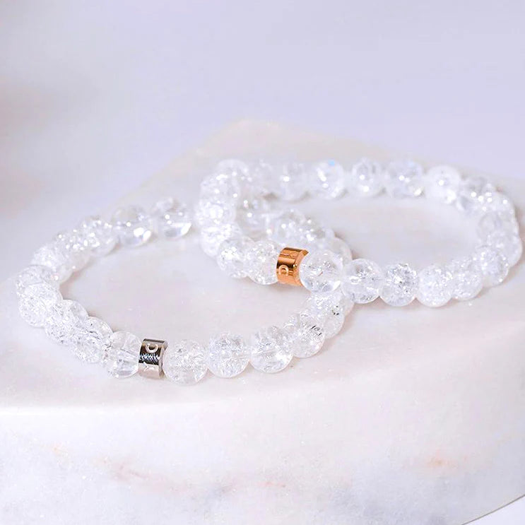 Clear Quartz Crystal Bracelet