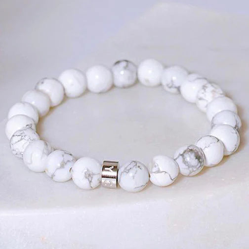 Howlite Crystal Bracelet