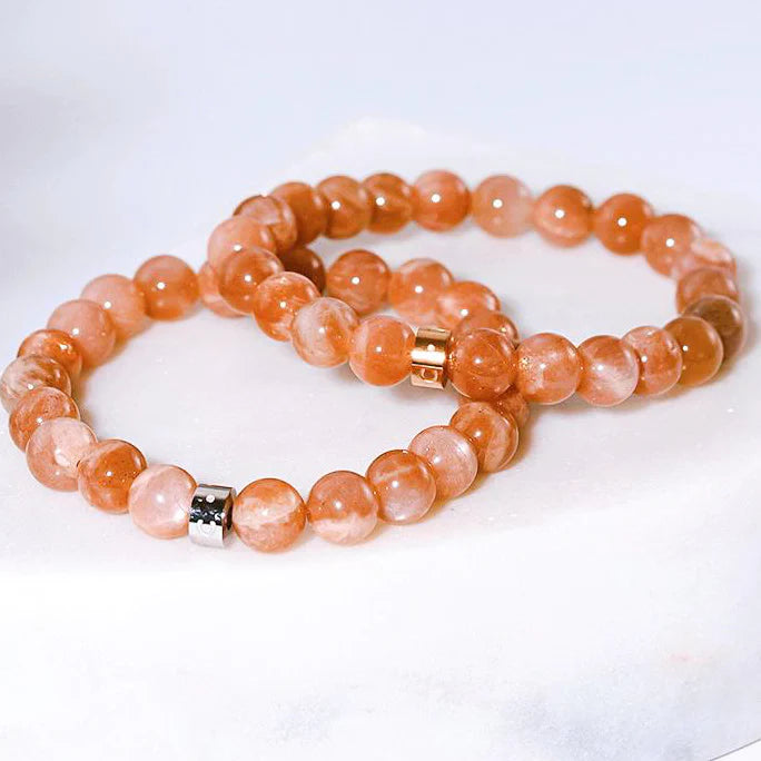 Sunstone Crystal Bracelet