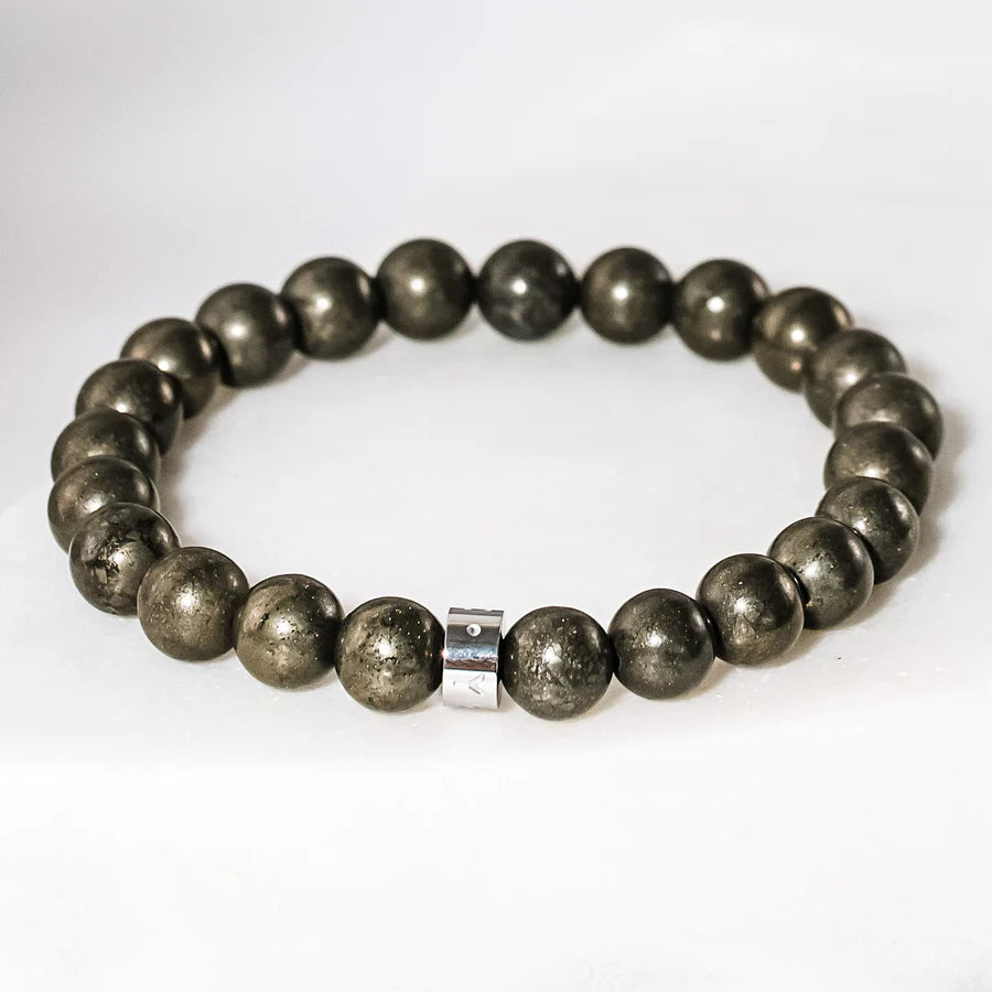Pyrite Crystal Bracelet