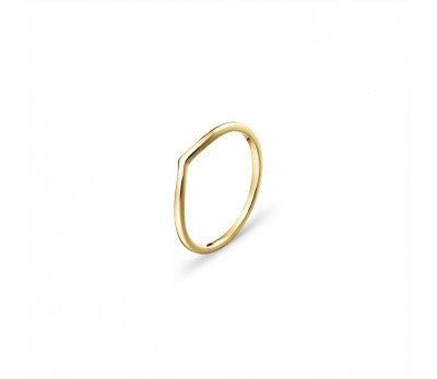 itutu Sterling Silver Chevron Ring