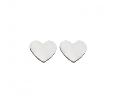 itutu Sterling Silver Studs - Hearts