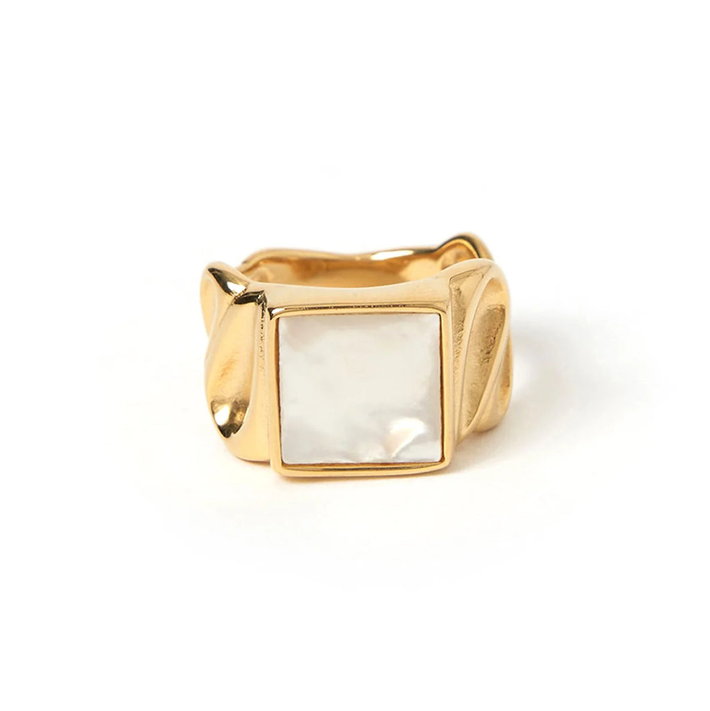 FEZ GOLD & PEARL RING