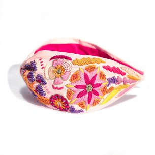Peach Flower Headband