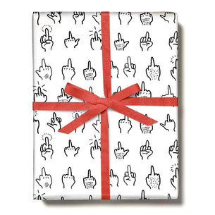 MIDDLE FINGER Gift Wrap