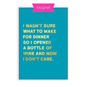 Opened Fridge Magnet