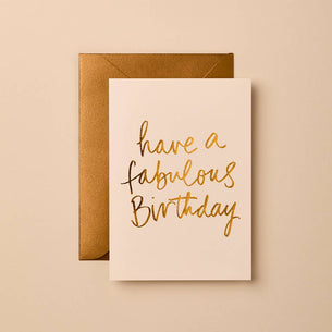 Have a Fabulous Birthday