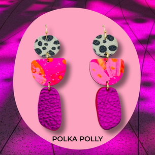 Flourish - Tempa Pink polka polly