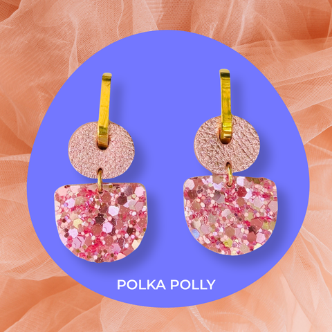 Dainty Hoops - Ballerina Pink