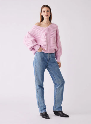 Radiance Sweater - Petal Pink esmaee