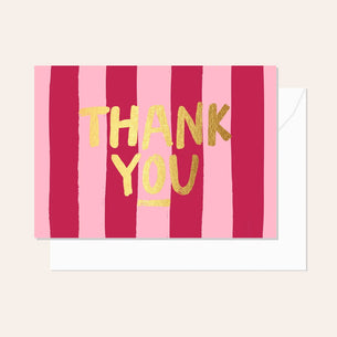 Thank You Cherry Stripe