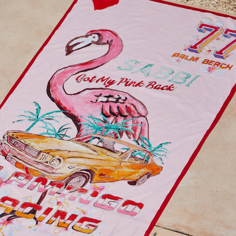 THAT'S A WRAP SARONG - PINK BACK