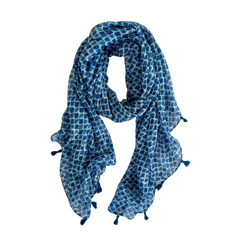 Xanthe Fan Lightweight Scarf