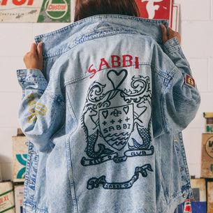 SABBI - THE MERMAID RACING DENIM JACKET