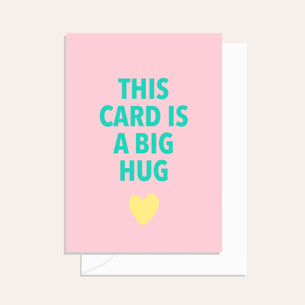 This Card is a Big Hug Sorbet