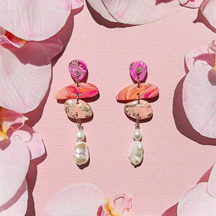 Coral Pebble Drops