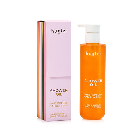 Shower Oil 200ml - Pink Peppercorn & Vanilla Bean