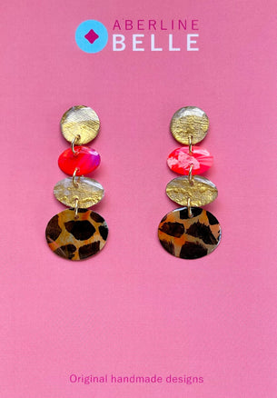 Glam // Belle // Red // Leopard