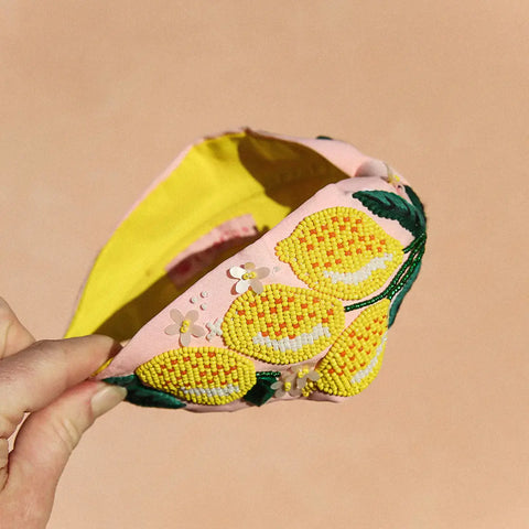 Pink Citrus Headband