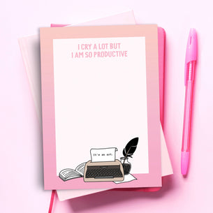 I Cry A Lot Taylor Swift Notepad