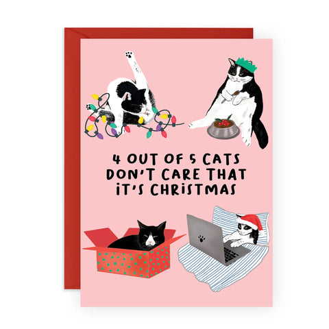 4 OUT OF 5 CATS Christmas