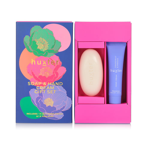 Grapefruit & Freesia - SOAP & Hand Cream Gift Set