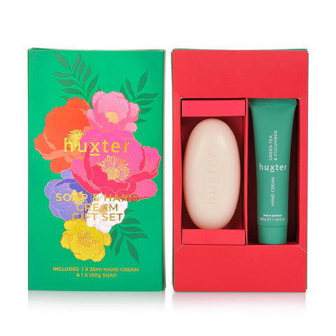 Green Tea Cucumber - SOAP & Hand Cream Gift Set