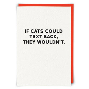 If Cats Could Text...