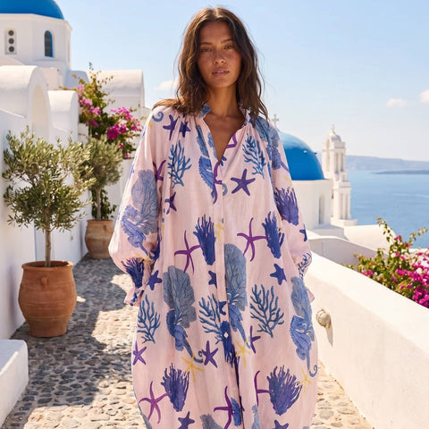 Seashell Shirt Dress