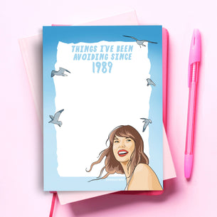 1989 Taylor Swift Notepad