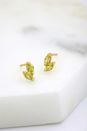 Marnie Stud Earring - Green