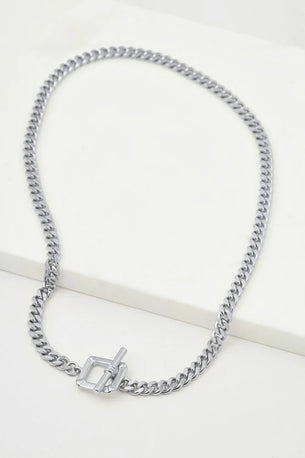 Georgie Necklace - Silver Zafino