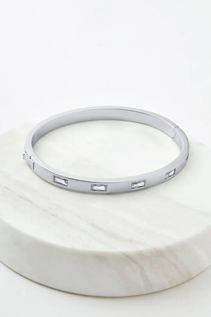 Ebony Bracelet - Silver