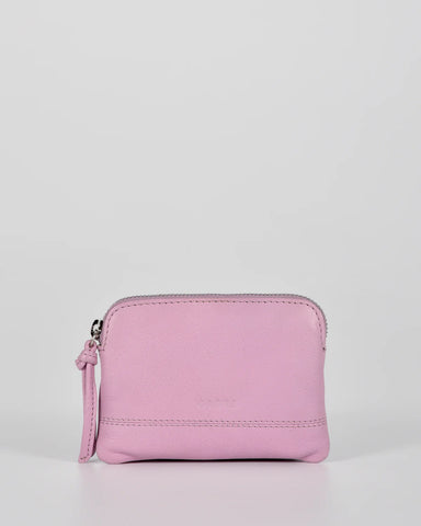 Gabee Amara Leather Pouch - Pink