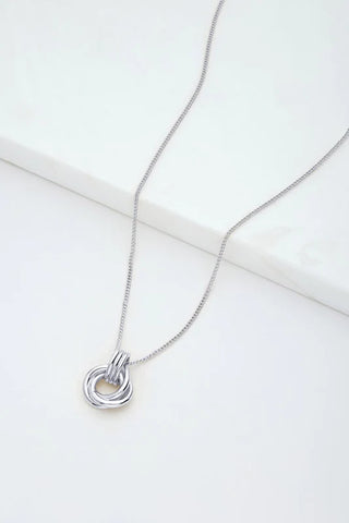 Poppy Necklace - Silver