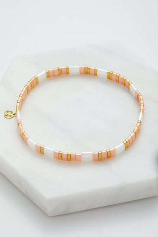 Tile Bracelet - PINK