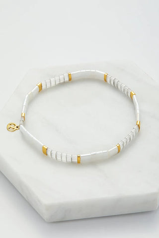 Tile Bracelet - Grey