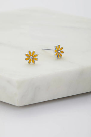 Daisy Stud - Yellow